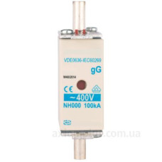 Плавка для вставки Schrack ISP00050 NH 50A розмір 000+00 Плавка для вставки Schrack ISP00050 NH 50A розмір 000+00