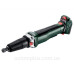 Акумуляторна прямошліфмашина Metabo GVPB 18 LTX BL 11-28 з регулюванням обертів з швидким гальмом та безщітковим двигуном (600827850)