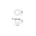 Вуличний світильник Ideal Lux 120362 Landing GX53 1x10W IP67 чорний Вуличний світильник Ideal Lux 120362 Landing GX53 1x10W IP67 чорний