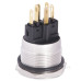 Кнопка Аско-Укрем TYJ 22-271 1NO+1NC 220В з підсвічуванням червона (A0140010133)