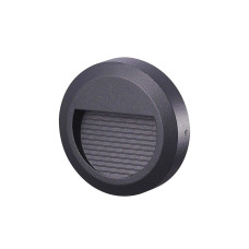Світильник для підсвітки сходів/коридору Azzardo AZ4508 Ove LED 1x2.5W 3000K 200Lm IP54 темно-сірий Світильник для підсвітки сходів/коридору Azzardo AZ4508 Ove LED 1x2.5W 3000K 200Lm IP54 темно-сірий