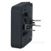 Одномісна рамка Schneider Electric MUR34108 із затискачами IP55 (чорний)