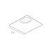 Точковий світильник Italux DL-61903C-BK Naru GU10 1x10W IP20 чорний