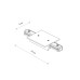 Ввід живлення Nowodvorski 10227 Profile Recessed Power Straight Connector IP20 білий