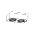 Точковий світильник Zuma Line 20075-BK Boxy GU10 2x15W IP20 чорний (5905316604919)