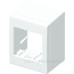 Коробка зовнішня установча 2М ТЕМ MODUL CUBO AC20PW-U (біла) Коробка зовнішня установча 2М ТЕМ MODUL CUBO AC20PW-U (біла)