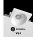 Точковий світильник Promin Lune VS4 GU10/GU5.3 1x10W IP20 Wh