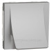 Накладка Schneider Electric NU386230 для виведення кабелю з розетки 16А 2М (алюміній)
