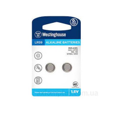 Лужна батарея Westinghouse LR48-BP2(AG5-BP2) Alkaline таблетка LR48 2шт у блістері