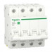 Автоматичний вимикач Schneider 6кА C 4p 63А Resi9 ( R9F12463 )