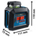Лазерний нівелір Bosch GLL 2-20 G (0601065001) Лазерний нівелір Bosch GLL 2-20 G (0601065001)