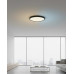 Світильник стельовий з датчиком руху Azzardo AZ5356 Panka Sensor LED 1x18W 2800K/4000K/6000K 1170Lm IP40 чорний