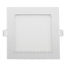 Вбудований світильник TNSy LED Square Downlight 12W-220V-850L-4000K Alum (TNSy5000131)