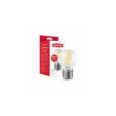 Світлодіодна лампочка Maxus 1-MFM-743 Clear E27 7W 2700K 910Lm IP20