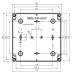Коробка розвідна Spelsberg PS 1818-9-to (sp11100701) IP66 з гладкими стінками Коробка розвідна Spelsberg PS 1818-9-to (sp11100701) IP66 з гладкими стінками