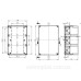 Накладна коробка роз'ємна Spelsberg AKi 3-th (sp74790301) IP65