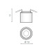 Точковий світильник Azzardo AZ2706 Costa Spot LED 1x12W 3000K 1020Lm IP20 чорний