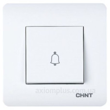 Вимикач дверного дзвоника Chint NEW3 білий (715387)