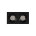 Точковий світильник TK Lighting 10579 Prisma Duo GU10 2x10W IP65 чорний