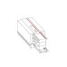 Ввід живлення Nowodvorski 8232 CTLS Power End Cap Left білий