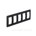 П'ятипостова рамка Schneider Electric Sedna Design чорна SDD314805