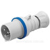 Переносна вилка GEWISS IP44 2P+E 16A 230В (GW60004H) Переносна вилка GEWISS IP44 2P+E 16A 230В (GW60004H)