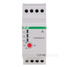 Реле контролю фаз F&F CZF-BR 3х400В+N 10А