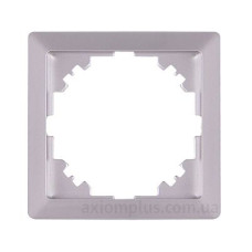 Рамка 1-містна E.Next e.lux.10024L.1.fr.aluminium алюміній (ins0040089)