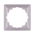 Рамка 1-містна E.Next e.lux.10024L.1.fr.aluminium алюміній (ins0040089)