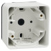 Накладний підрозетник Schneider Electric MUR39911 IP55 (білий)