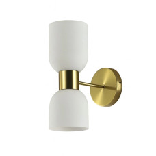 Бра, настінний світильник Edlin PL321155W-2 Aurora E27 2x12W IP20 латунний 32205306