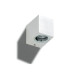 Вуличний світильник Azzardo AZ4313 Rimini Square GU10 1x35W IP54 білий