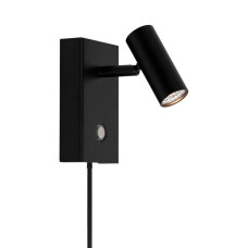 Бра, настінний світильник Nordlux 2112231003 Omari LED 1x3.2W 2700K 320Lm IP20 чорний