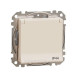 Розетка Schneider Electric Sedna Design & Elements з заземленням шторками та кришкою IP44 бежева SDD212024