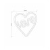 Бра, настінний світильник Goldlux 327154 Neon Love Heart LED 1x3W IP20 білий Бра, настінний світильник Goldlux 327154 Neon Love Heart LED 1x3W IP20 білий