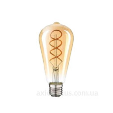 Світлодіодна лампа Maxus ST64 FM 220Вт E27 Golden Deco (1-MFM-7164)