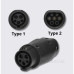 Адаптер Olink АС Type 1 - Type 2 250В 7,4кВт до 32A
