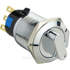 Перемикач на 3 положення металевий Аско-Укрем TY 19C-X11/3 2NO+2NC (A0140010217) Перемикач на 3 положення металевий Аско-Укрем TY 19C-X11/3 2NO+2NC (A0140010217)