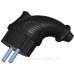 Кутова вилка ElectrO PCК012К 2P+PE 16А 250В IP44