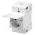 Розетка на DIN-рейку GEWISS 2P+E 250В/16А 2,5M з кришкою (GW96523)