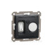 Термостат теплої підлоги Schneider Electric Sedna Design чорний SDD114507