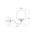 Бра, настінний світильник Edlin PL321167W-1 Moren E14 1x12W IP20 латунний 32205324 Бра, настінний світильник Edlin PL321167W-1 Moren E14 1x12W IP20 латунний 32205324