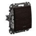 Перемикач Schneider Electric Sedna Design & Elements з підсвіткою венге SDD181106L