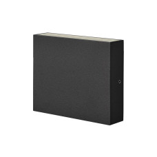 Вуличний світильник Goldlux 315656 Chicago LED 2x3W 4000K 680Lm IP54 чорний