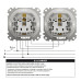 Розетка Schneider Sedna Design біла 1-на з заземленням з шторками з кришкою IP44 ( SDD211024 )