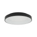 Світильник стельовий Nowodvorski 11212 Nikki Round LED 1x60W 4000K 5400Lm IP20 чорний