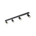 Світильник поворотний, спот TK Lighting 10635 Amis GU10 4x10W IP20 чорний