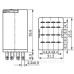 Електромеханічне реле ETI 002473022 ERM4-110 DCL 4p