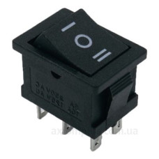 Перекидний перемикач TNSy KCD1-1-203 B/B чорний (TNSy5500681)