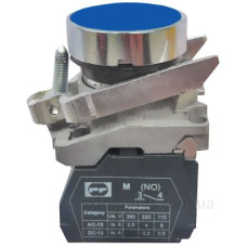 Кнопка Promfactor FP4-BA61 1NO синя (FP4-BA61)